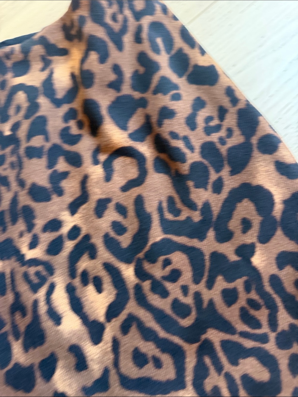 Reformation Black and Brown Leopard Mini Skirt - Picture 3 of 5